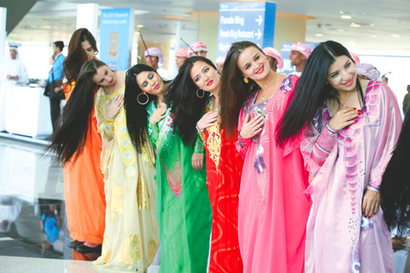 UAE luxury stage dance performance